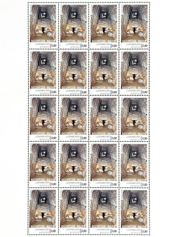 Stamp - 50th anniversary Cercle Philatélique Walferdange